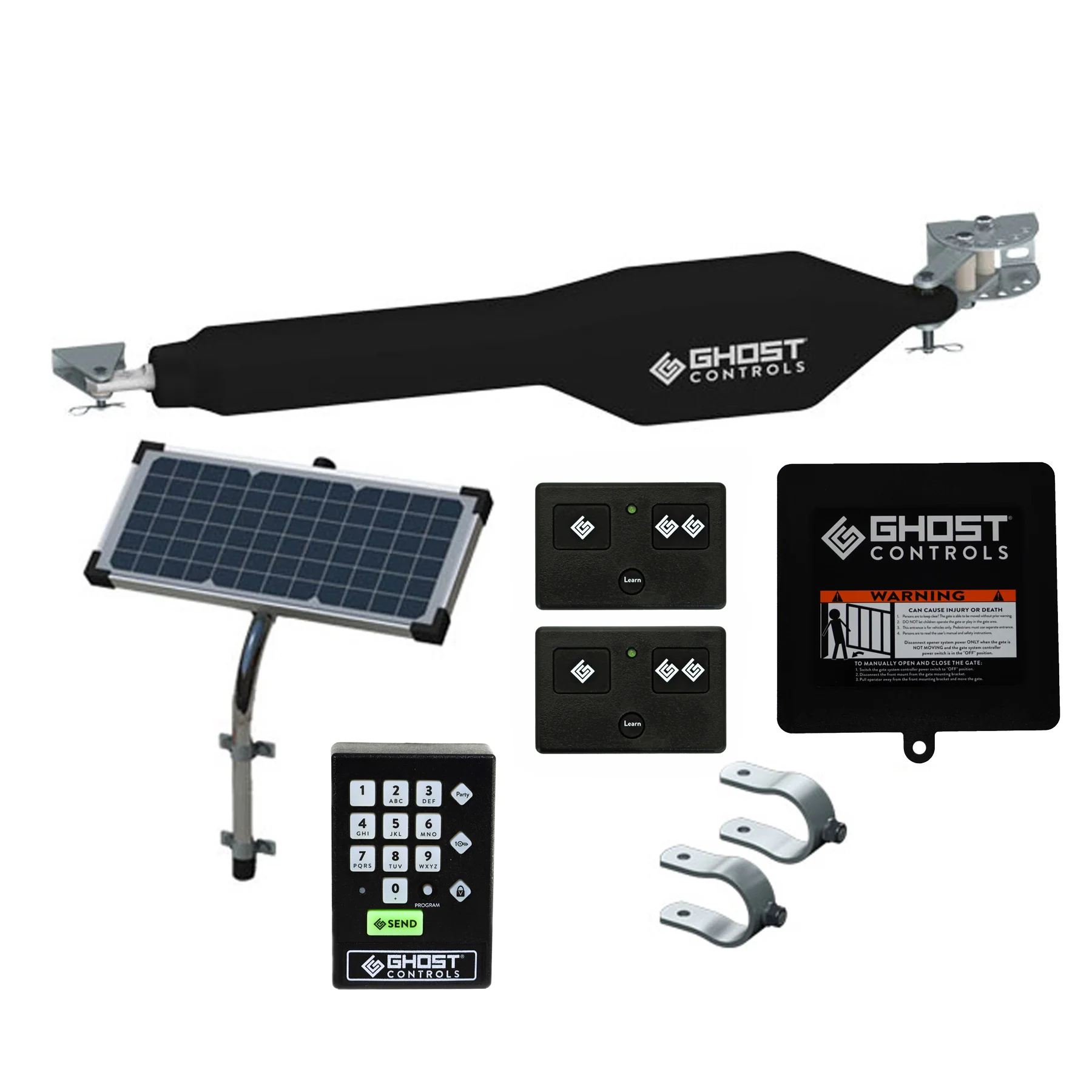 TSS1PXPK Solar Heavy Duty Single Automatic Gate Opener Kit Pre-programmed Bundle with Keypad Questions & Answers