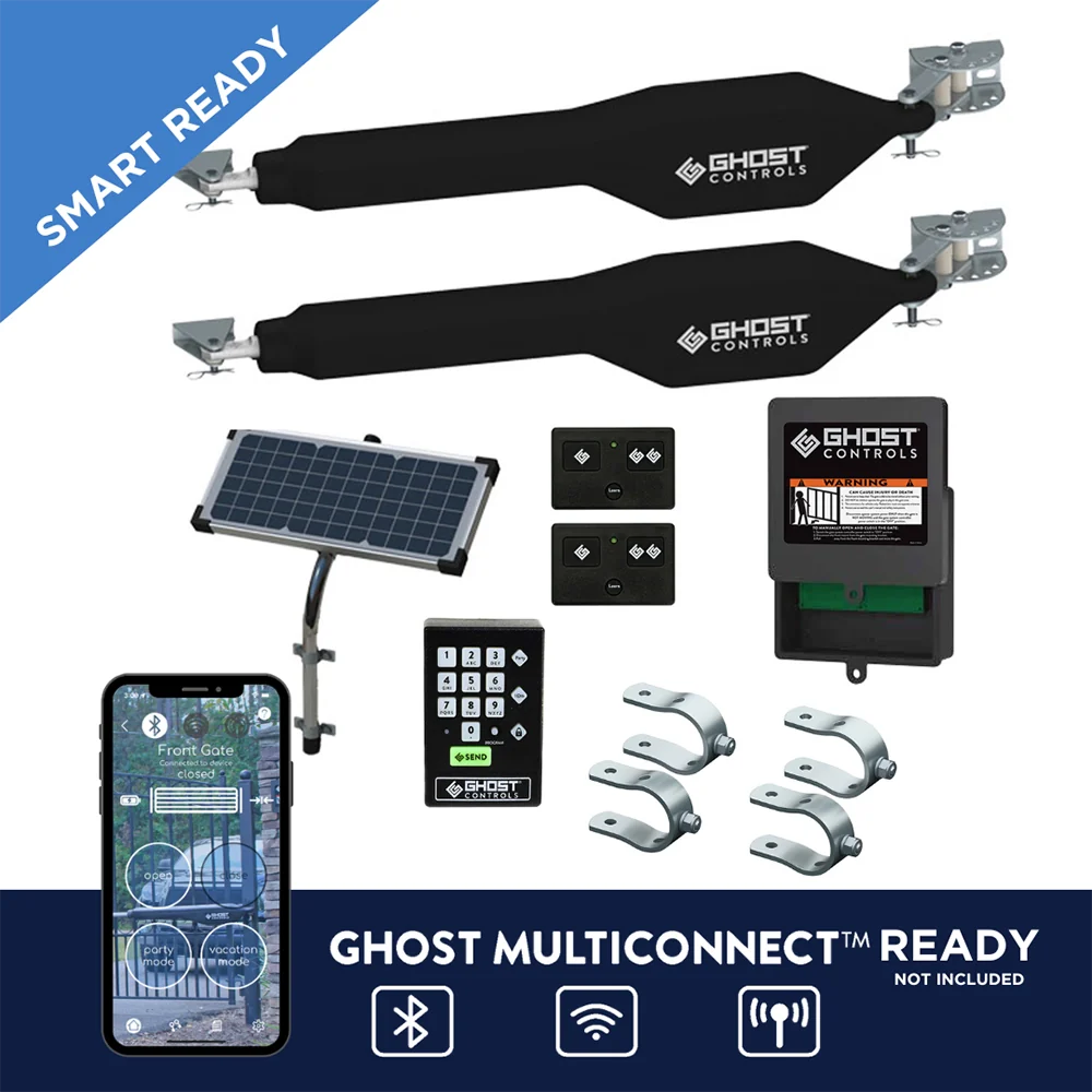 Solar Heavy Duty Dual Smart Ready Automatic Gate Opener Kit Pre-programmed with Keypad - TDS2PXPK Questions & Answers