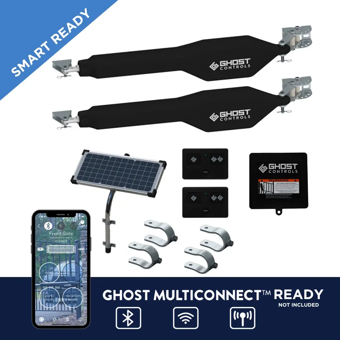 Solar Heavy Duty Dual Smart Ready Automatic Gate Opener Kit - TDS2XP Questions & Answers