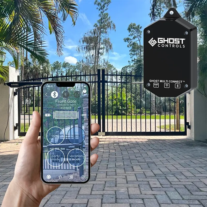 Can I use 2 wireless key pads with my gates?