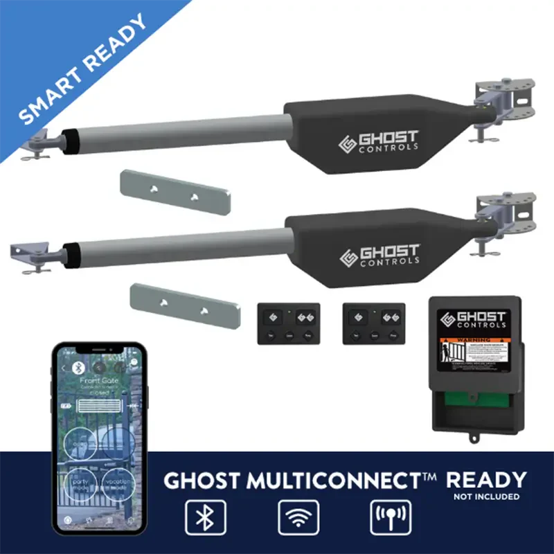 does the GHOST PRO Series Dual Automatic Gate Opener Kit - LDM2 work with the phone app?