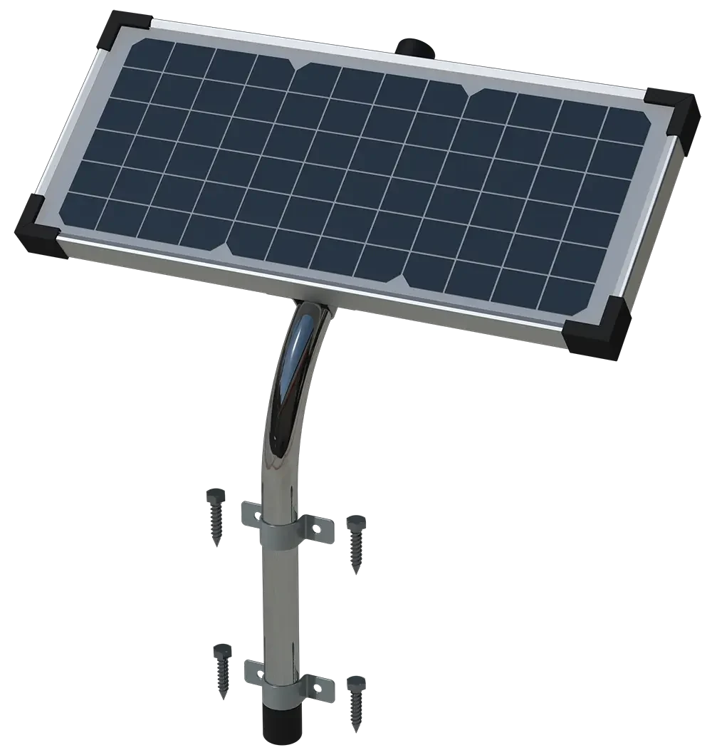 Need to remote the solar panel beyond the supplied wire.  Can I splice the 16 AWG with 16-2 direct burial wire?