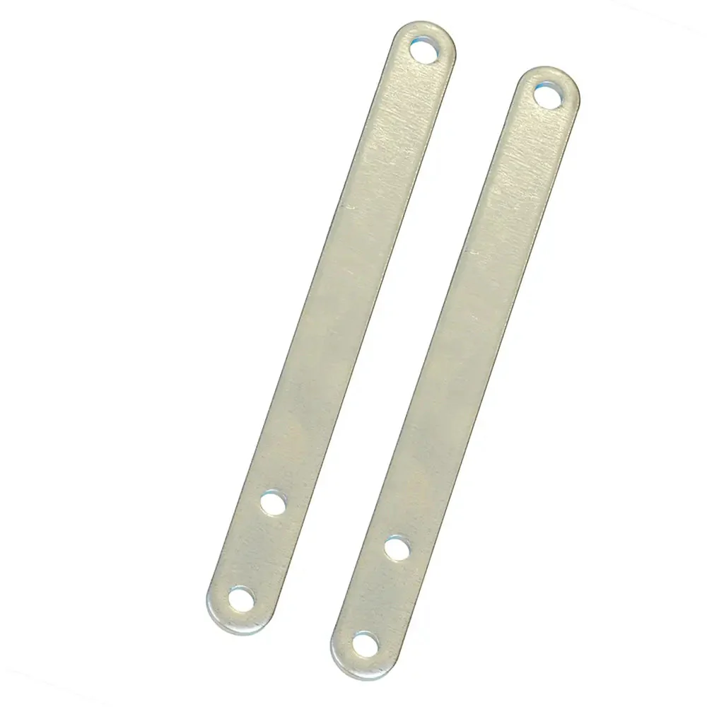 how long are the 2 stick brackets with 2 holes L x W in inches?