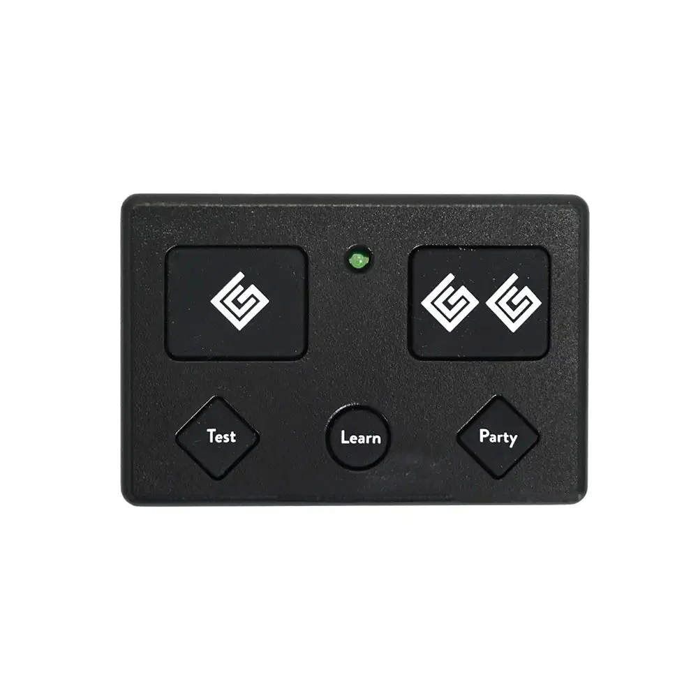 Can a remote be programed to open a second gate on the second button?