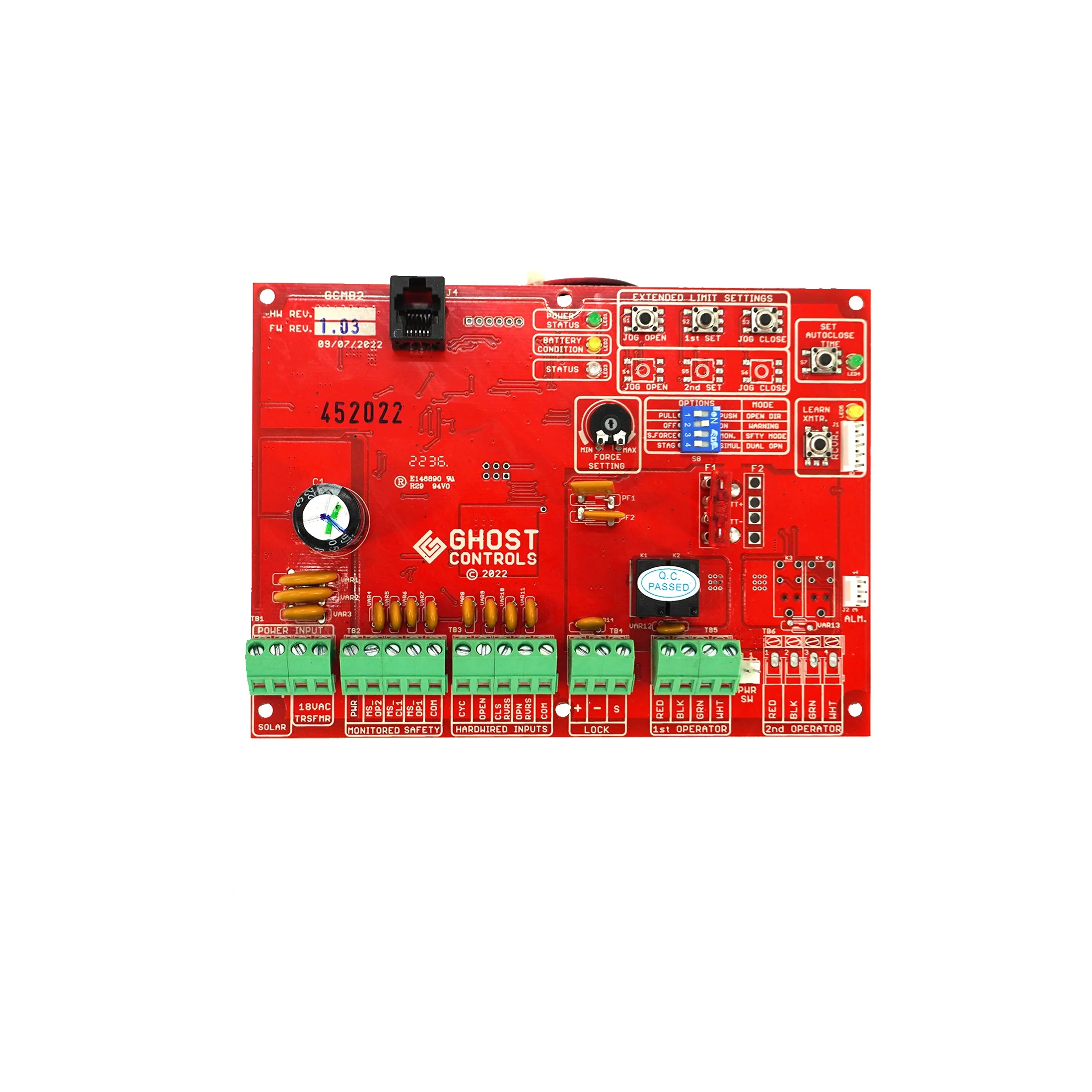 Replacement Single Red Control Board - AXBSM Questions & Answers