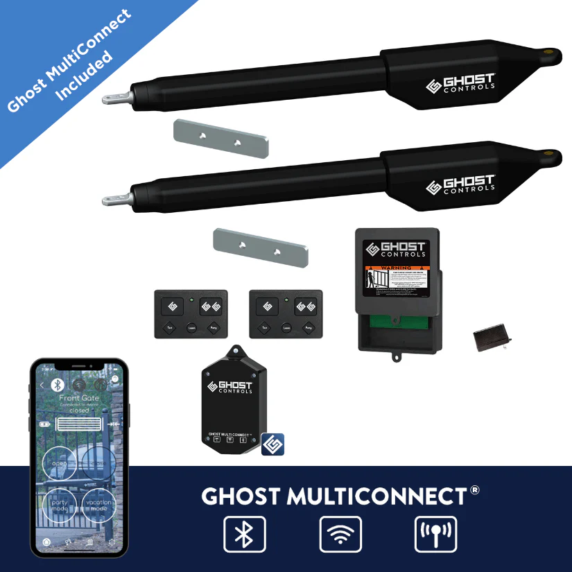 SMART HDM2 Column Mount Dual Gate Opener with MultiConnect Kit Bundle Questions & Answers