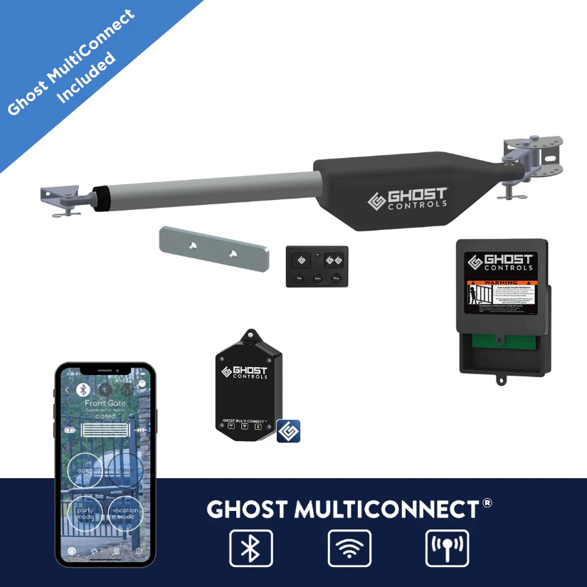 SMART LSM1 Ghost PRO Single Gate Opener with MultiConnect Kit Bundle Questions & Answers